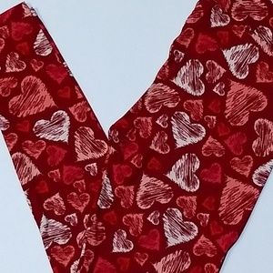 Pick 2 PAIR for $35 LuLaRoe Valentine's Leggings